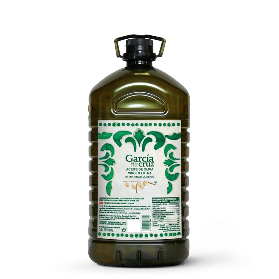 García de la Cruz - Aceite de oliva virgen extra en garrafa 5L, 1ud
