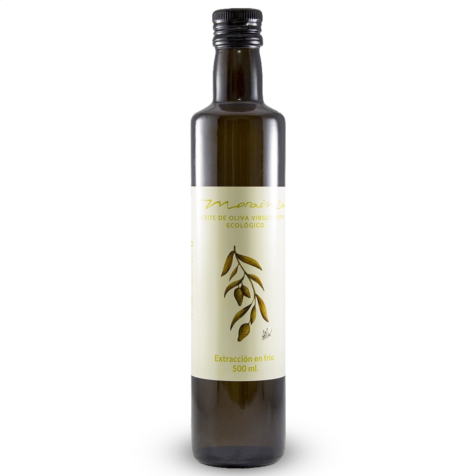 Morainsa - Aceite de oliva extra virgen ecológico 500ml, 1ud