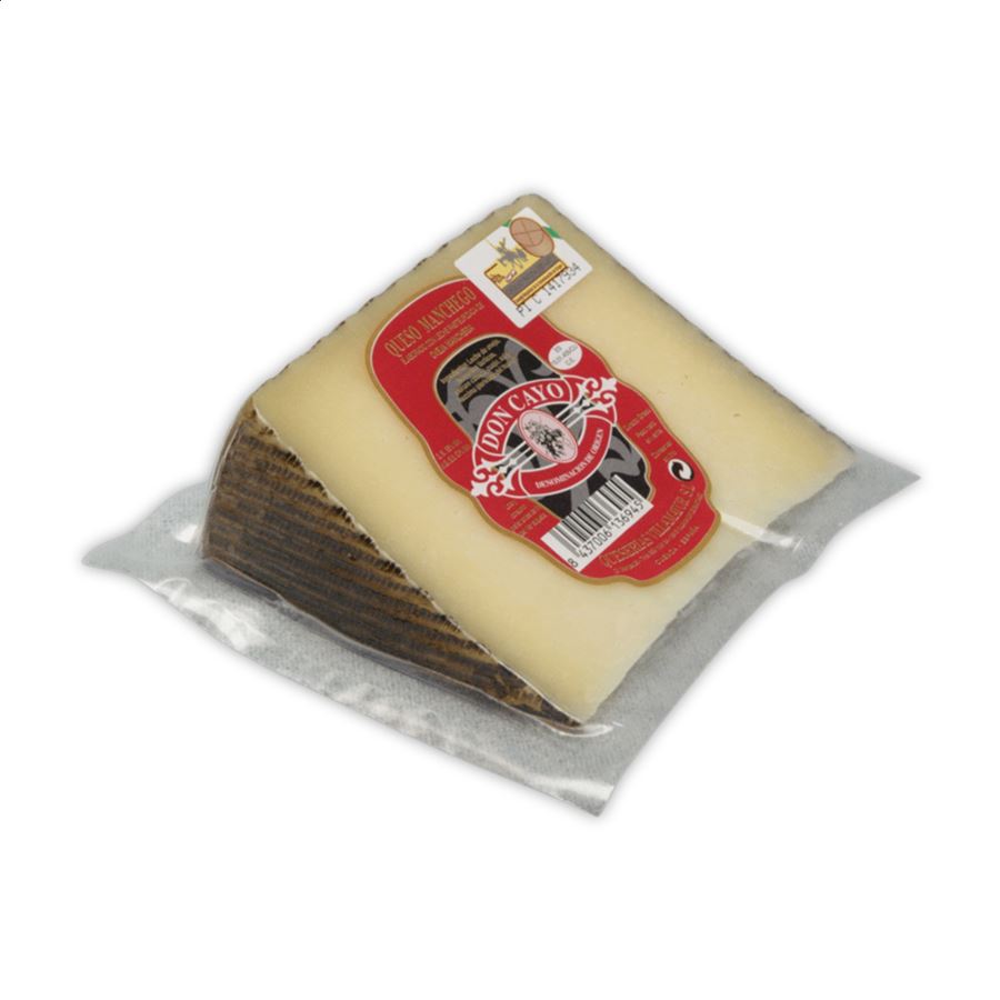 De La Huz - Lote de quesos Don Cayo semicurado, curado y viejo D.O.P. Queso Manchego 250g, 3uds