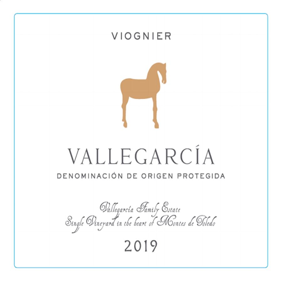 Pago de Vallegarcía - Vino blanco Viognier D.O.P. Vallegarcía 75cl, 2uds