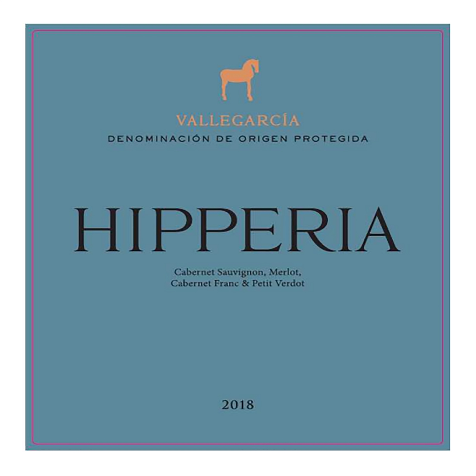 Pago de Vallegarcía - Vino tinto Hipperia D.O.P. Vallegarcía 75cl, 2uds