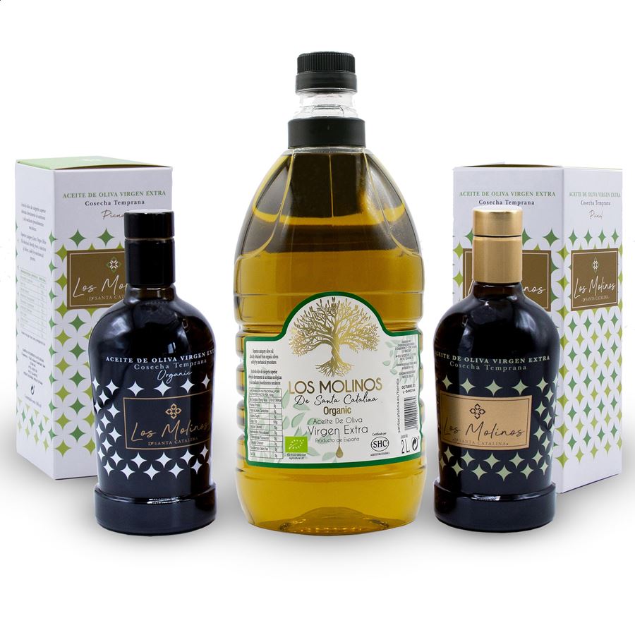 Cooperativa Santa Catalina - Lote aceite de oliva extra virgen ecológico, 3uds