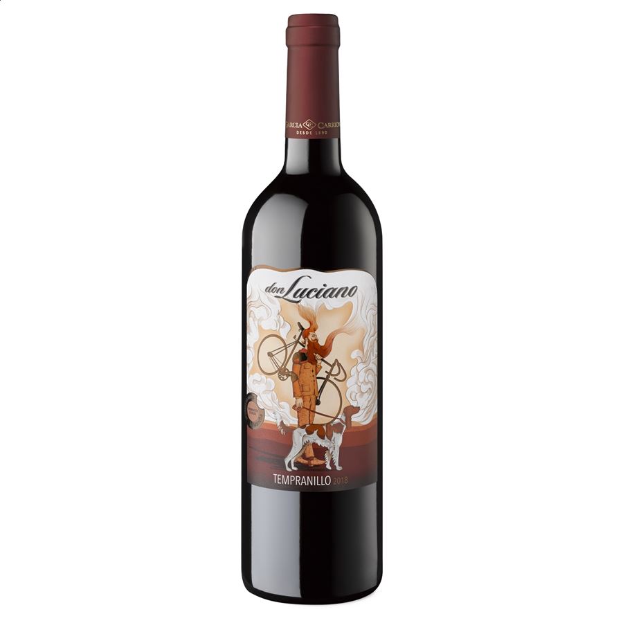 Don Luciano - Vino tinto Tempranillo D.O.P. La Mancha 75cl, 6uds