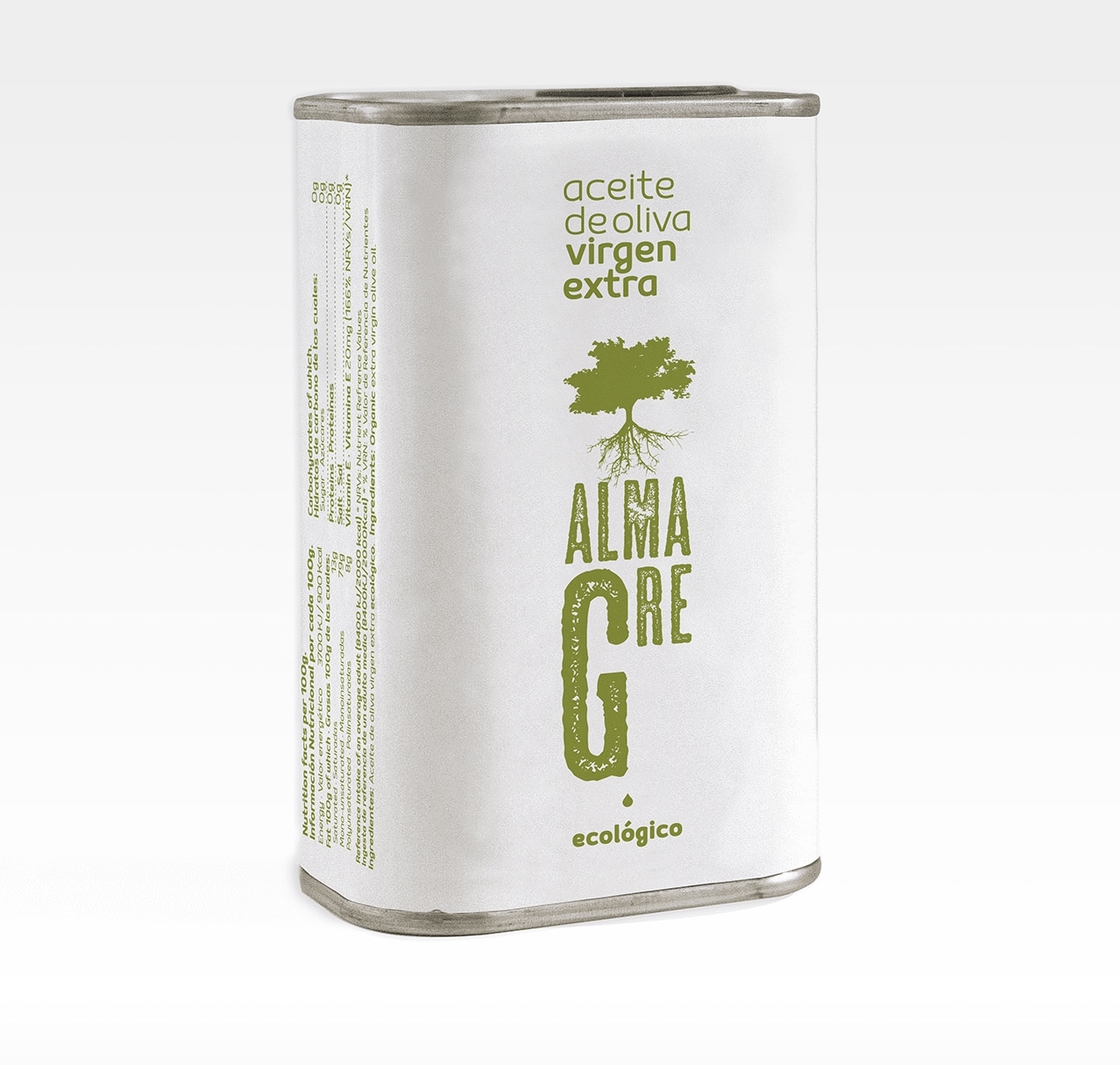 Almagre - Estuche de AOVE Ecológico Picual 1L, 2uds