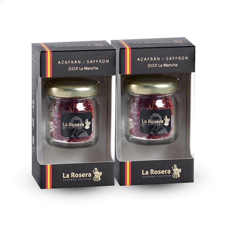 La Rosera - Azafrán en hebra D.O.P. Azafrán de La Mancha 1g, 2uds