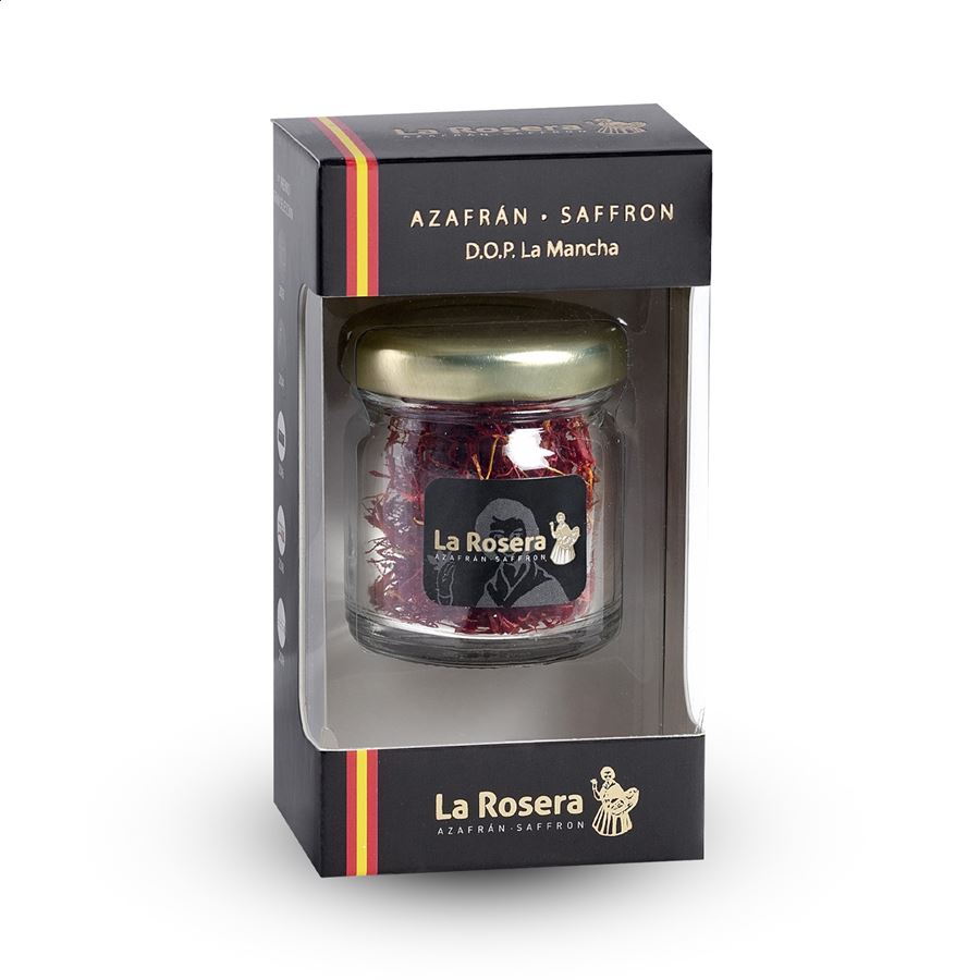La Rosera - Azafrán en hebra D.O.P. Azafrán de La Mancha 1g, 2uds