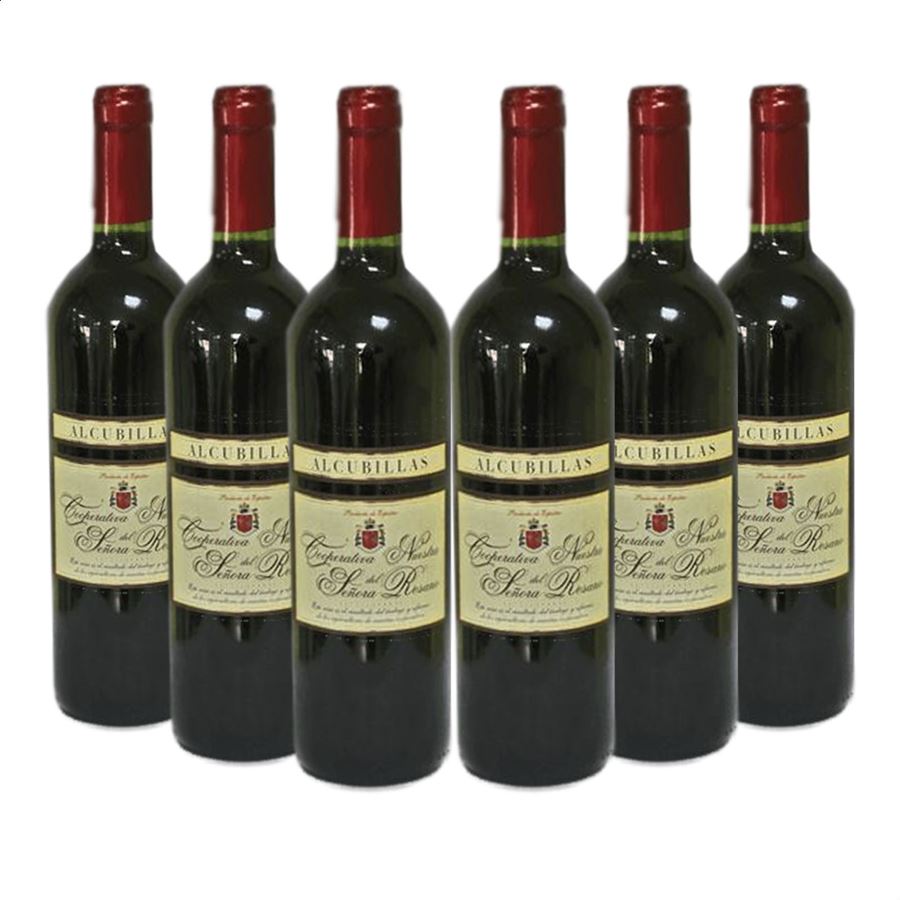 Coop. Nuestra Señora del Rosario - Vino tinto Cencibel 75cl, 6uds