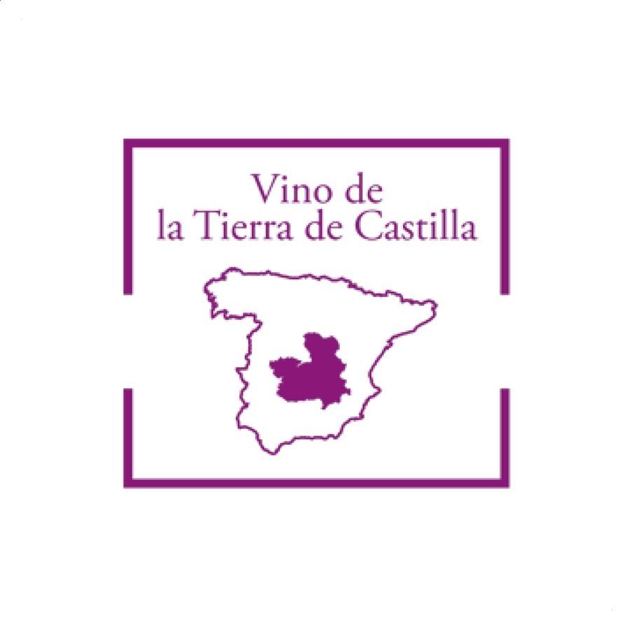 Premium 1904 - Vino tinto Tempranillo-Syrah IGP Vino de la Tierra de Castilla 75cl, 6uds