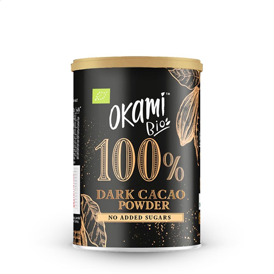 Okami Bio - 100% Cacao en polvo 250g, 1ud
