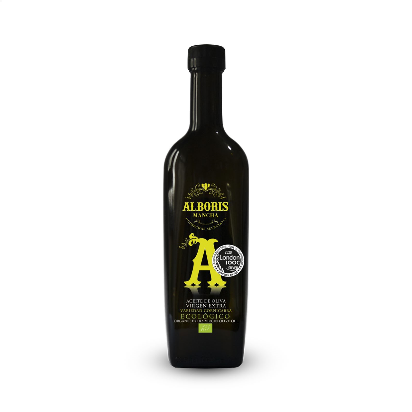 Alboris Mancha - AOVE Cornicabra ecológico 500ml, 3uds