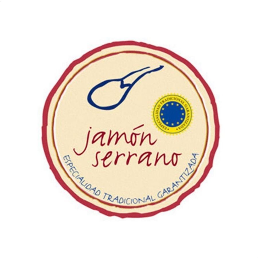 Sánchez Alcaraz - Jamón serrano gran selección Cruce Duroc ETG Jamón Serrano 7,75 a 8,5Kg, 1ud
