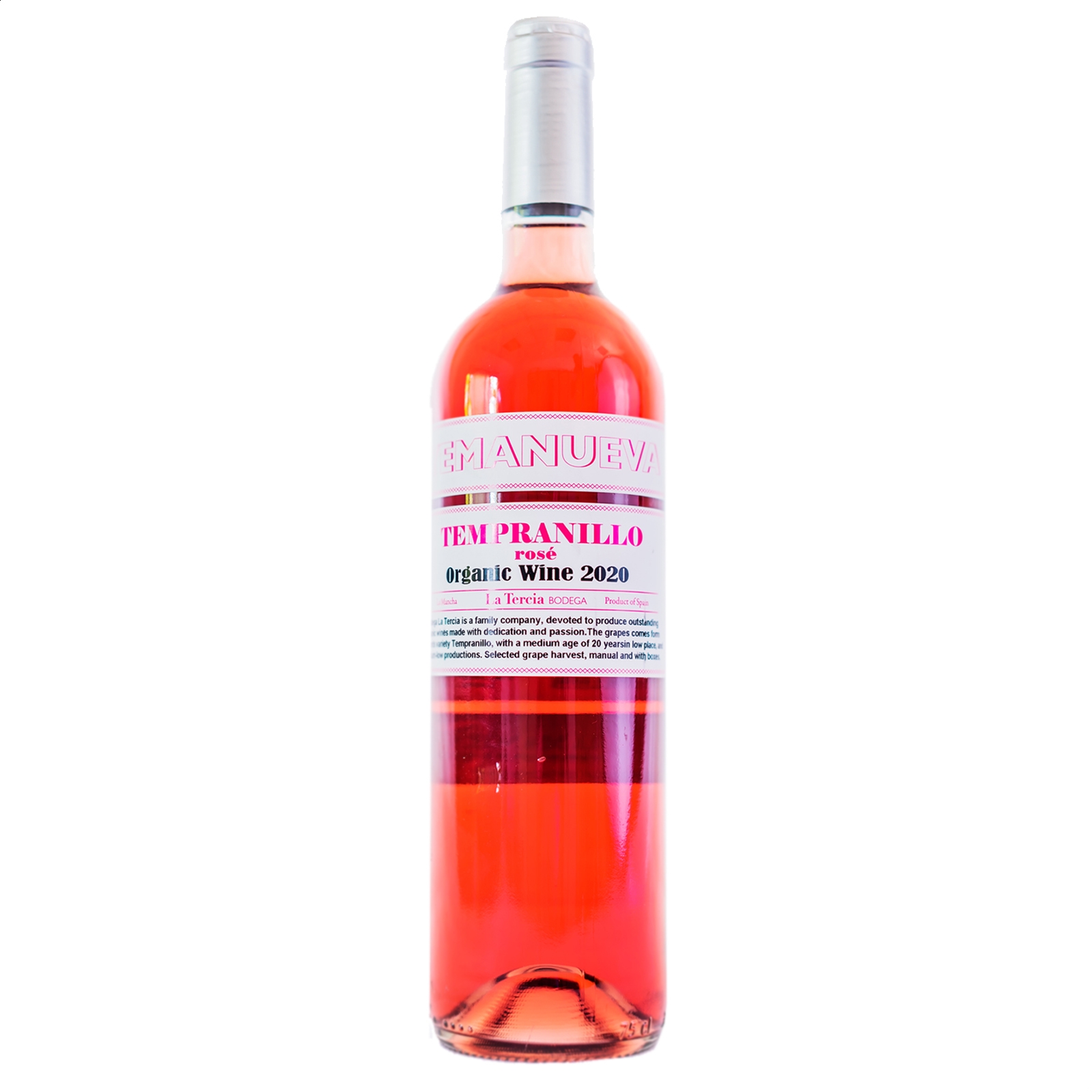 Bodega La Tercia - Yemanueva Rose ecológico D.O.P. La Mancha 75cl, 2uds