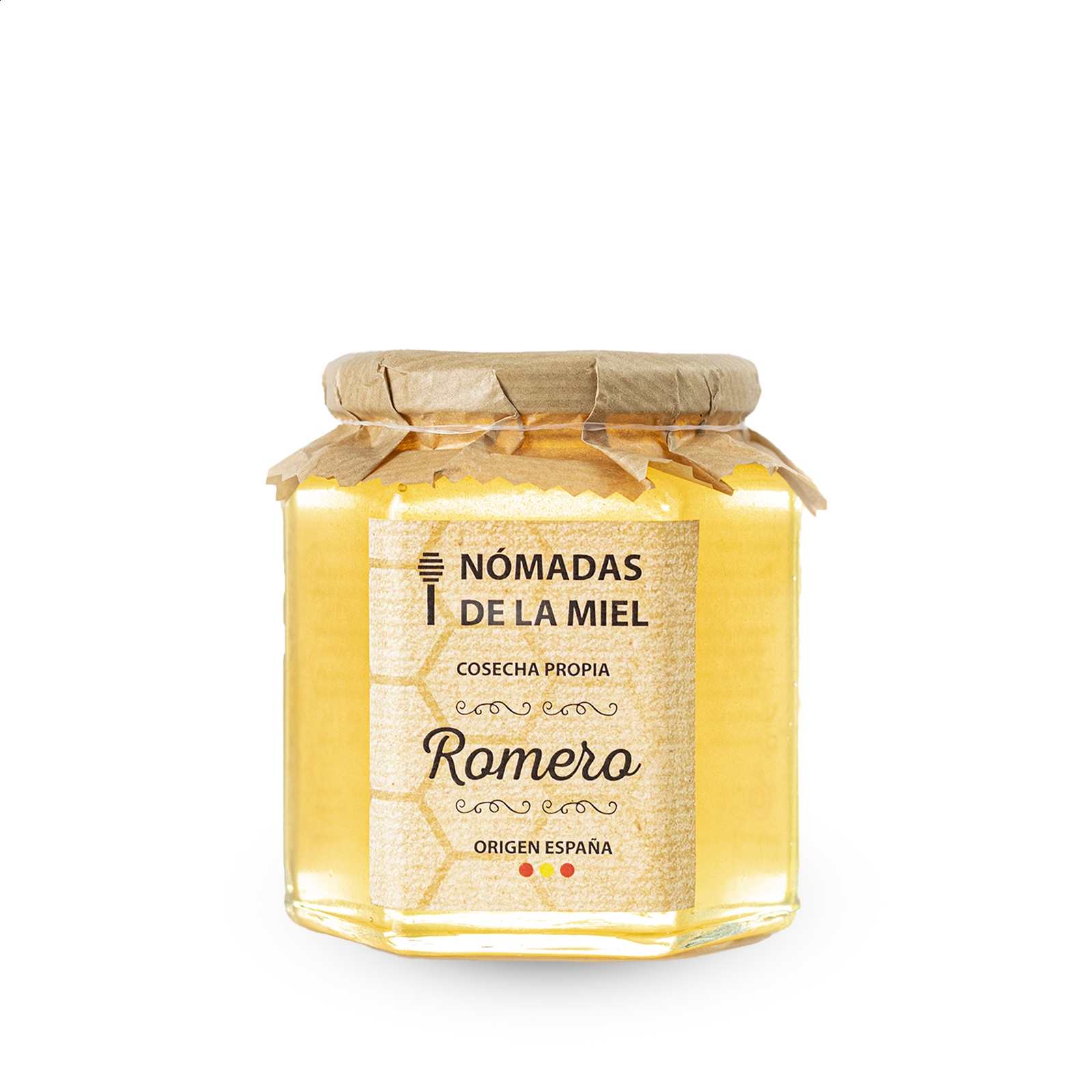 Nómadas de la miel - Selección Gourmet Miel de Romero 500g, 1ud
