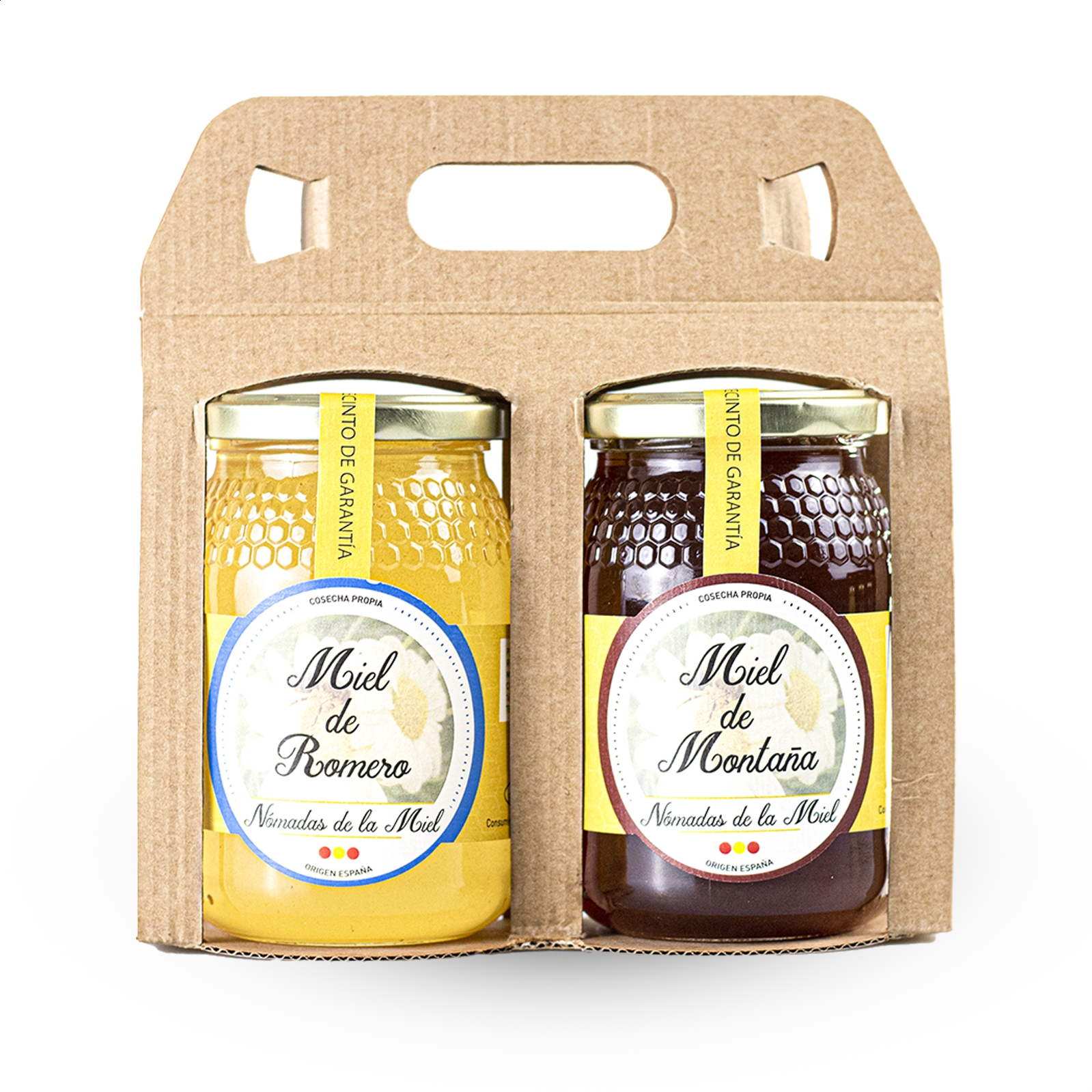 Nómadas de la miel - Miel de romero y montaña 500g, 2uds
