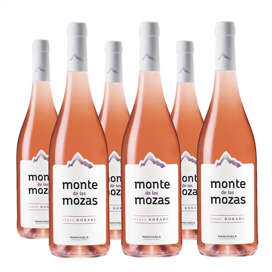 Monte de las Mozas – Vino rosado Bobal D.O.P. Manchuela 75cl, 6uds