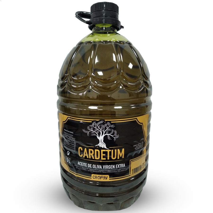 Cardetum - Aceite de oliva virgen extra 5L, 3uds