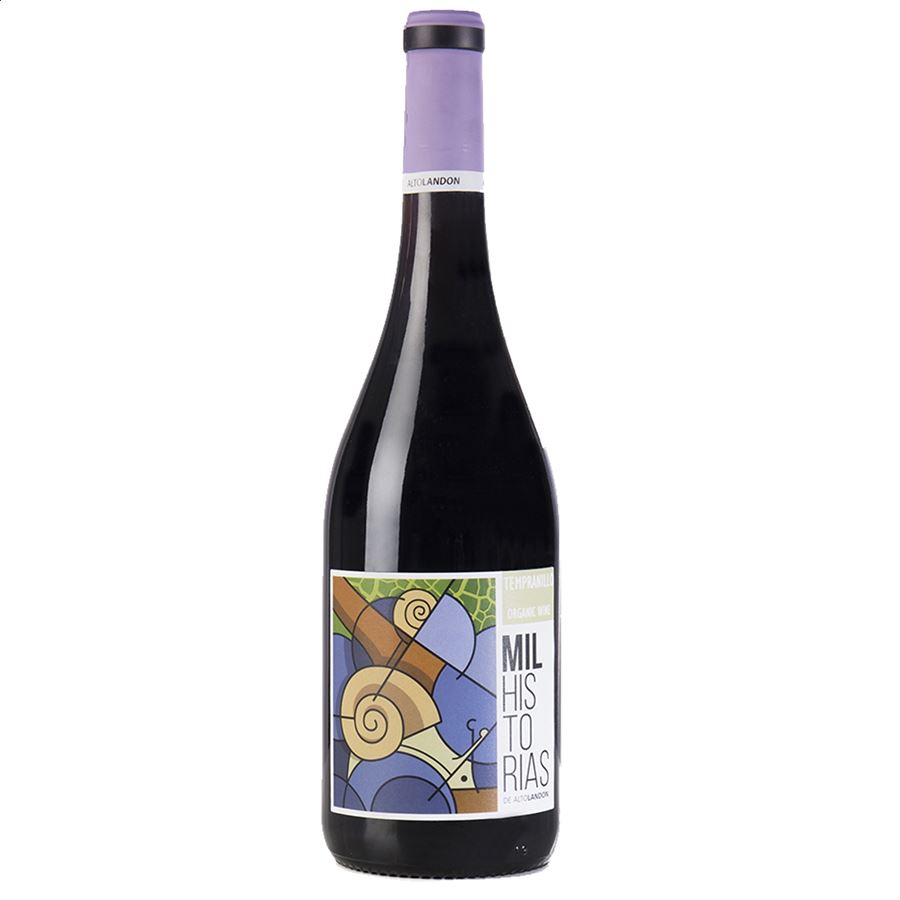 Altolandon - Lote de vinos ecológicos Mil Historias D.O.P. Manchuela 75cl, 6uds
