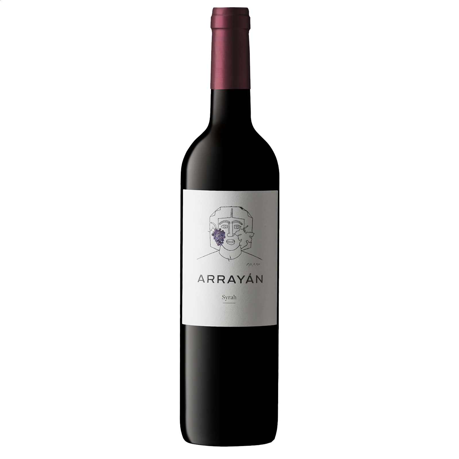 Arrayán - Vino tinto ecológico Syrah D.O.P. Méntrida 75cl, 6uds