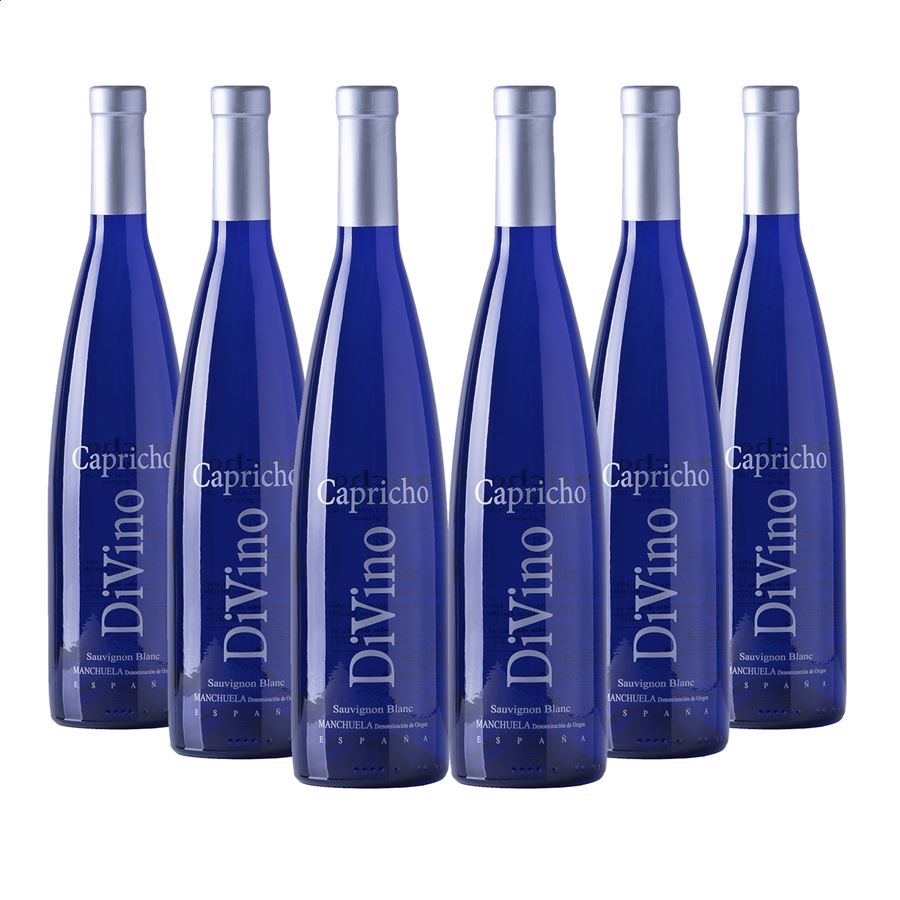Vega Tolosa - Capricho DiVino Sauvignon Blanc ecológico D.O.P. Manchuela 75cl, 6uds