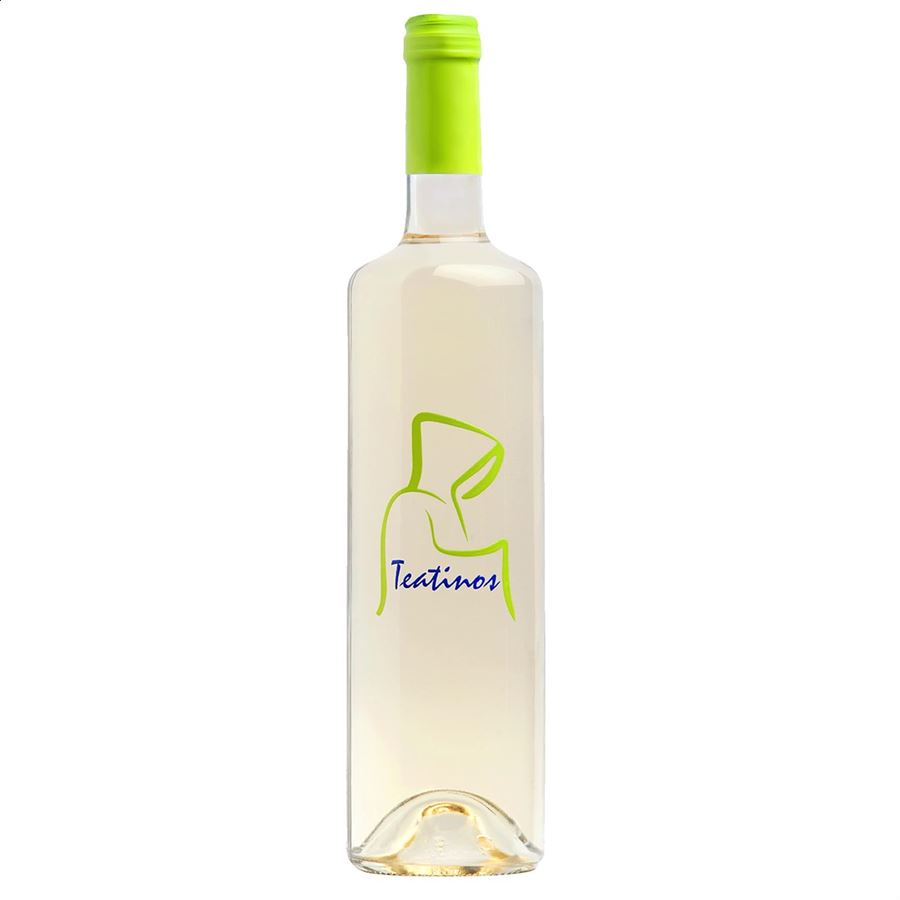 Vino Teatinos - Vino blanco D.O.P. Ribera del Júcar 75cl, 6uds
