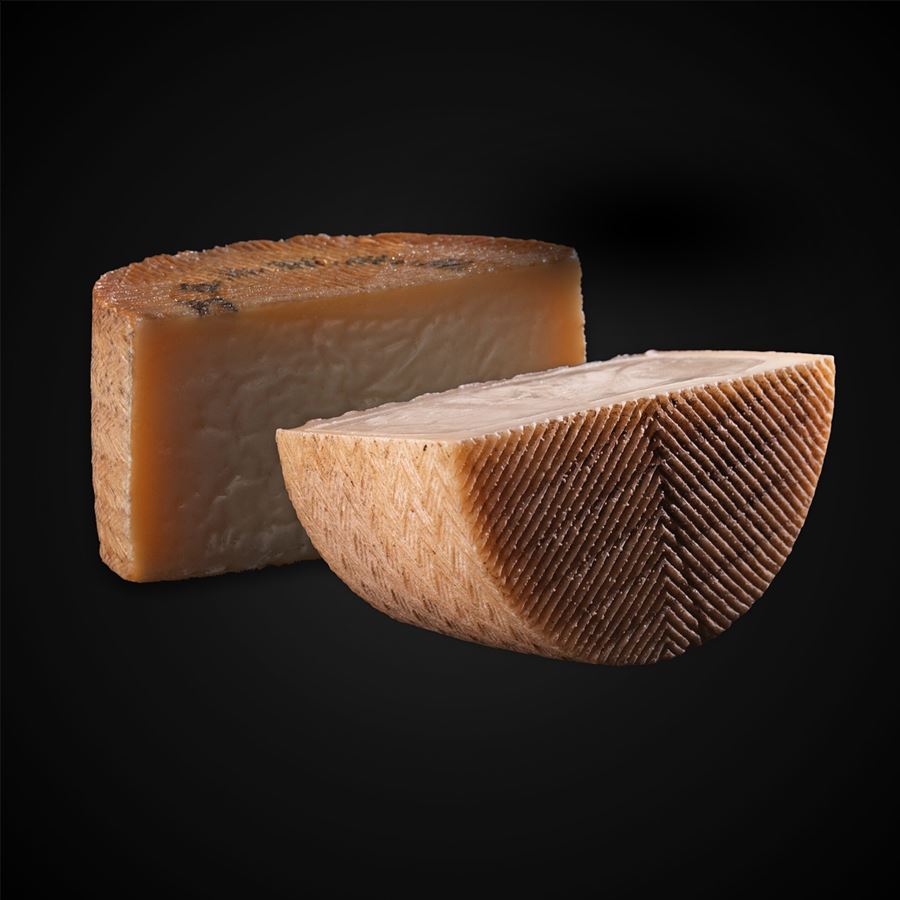 Finca Fuentillezjos - Cuñas de queso ecológico semicurado y curado D.O.P. Queso Manchego 250g, 2uds