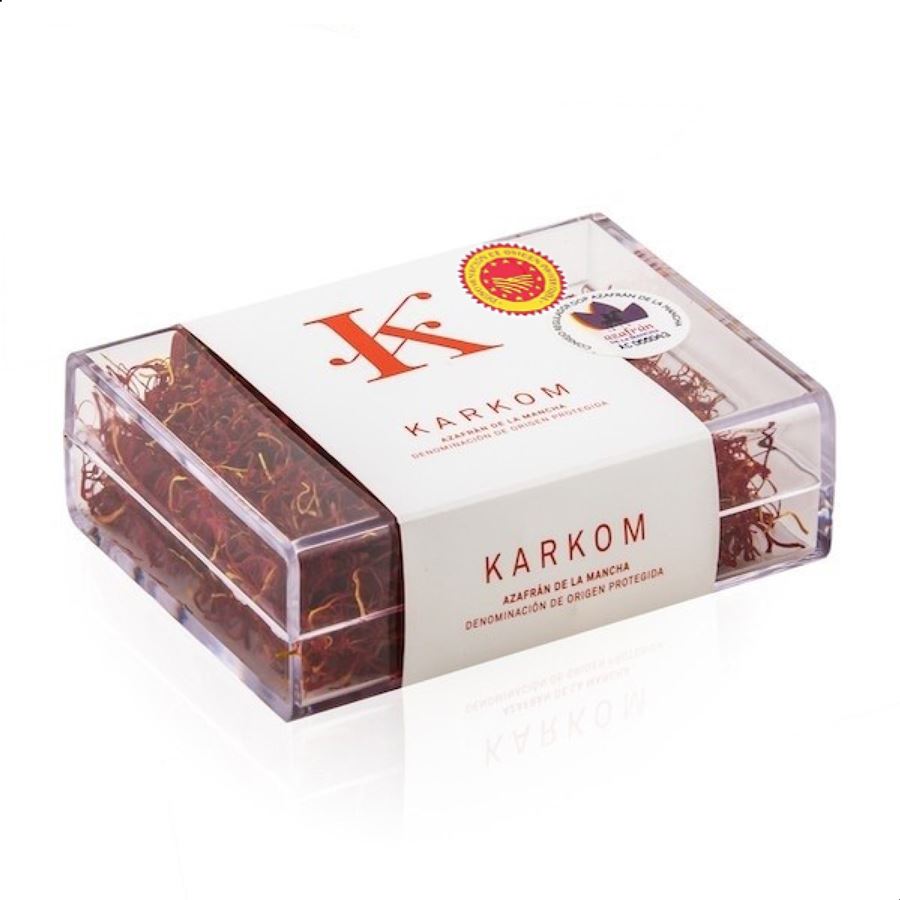 Karkom - Azafrán D.O.P. Azafrán de La Mancha 10g, 1ud