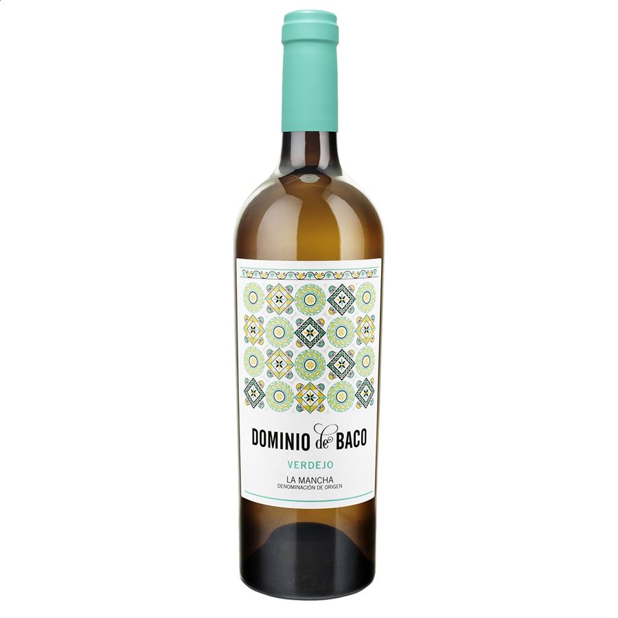 Dominio de Baco - Vino blanco Verdejo D.O.P. La Mancha 75cl, 6uds
