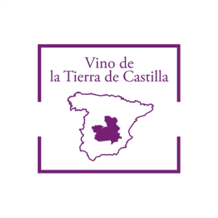 Moralia - Vino tinto Merlot IGP Vino de la Tierra de Castilla 75cl, 6uds