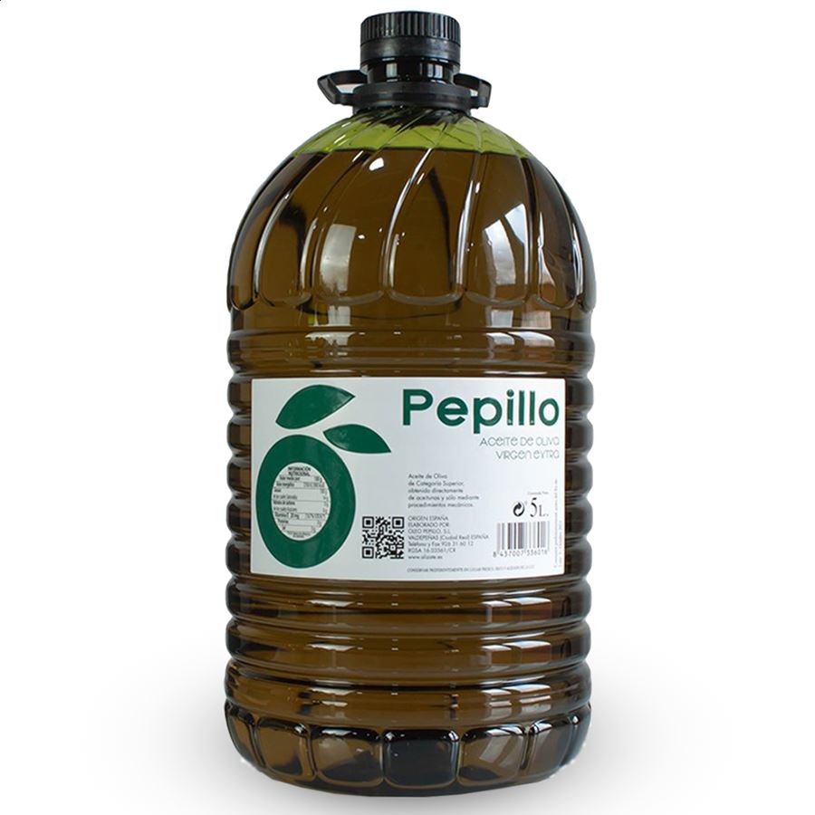 Oleo Pepillo - AOVE Arbequina 5L, 3uds