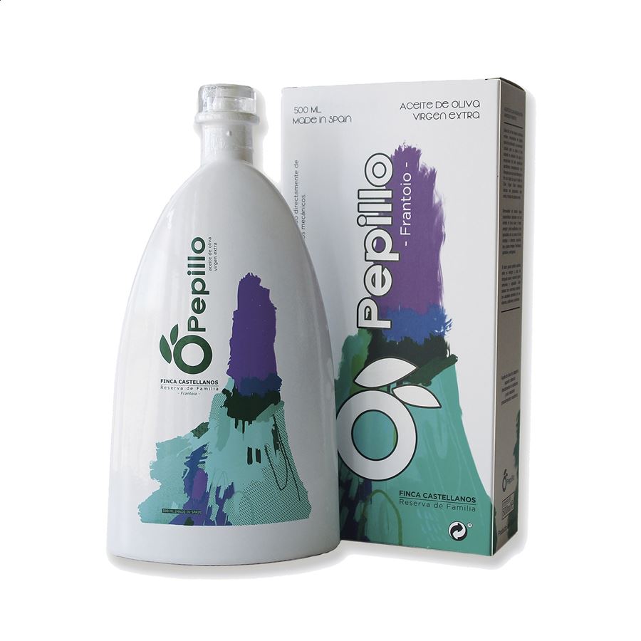 Oleo Pepillo - AOVE Line Frantoio 500ml, 6uds