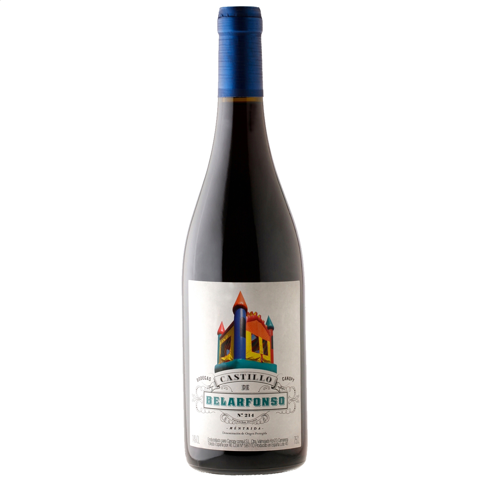 Bodegas Canopy – Castillo de Belarfonso vino tinto D.O.P. Méntrida 75cl, 6uds