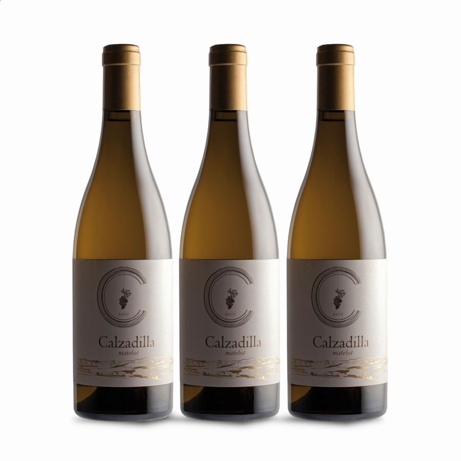Bodega Calzadilla - Matelot vino blanco ecológico IGP Vino de la Tierra de Castilla 75cl, 3 uds