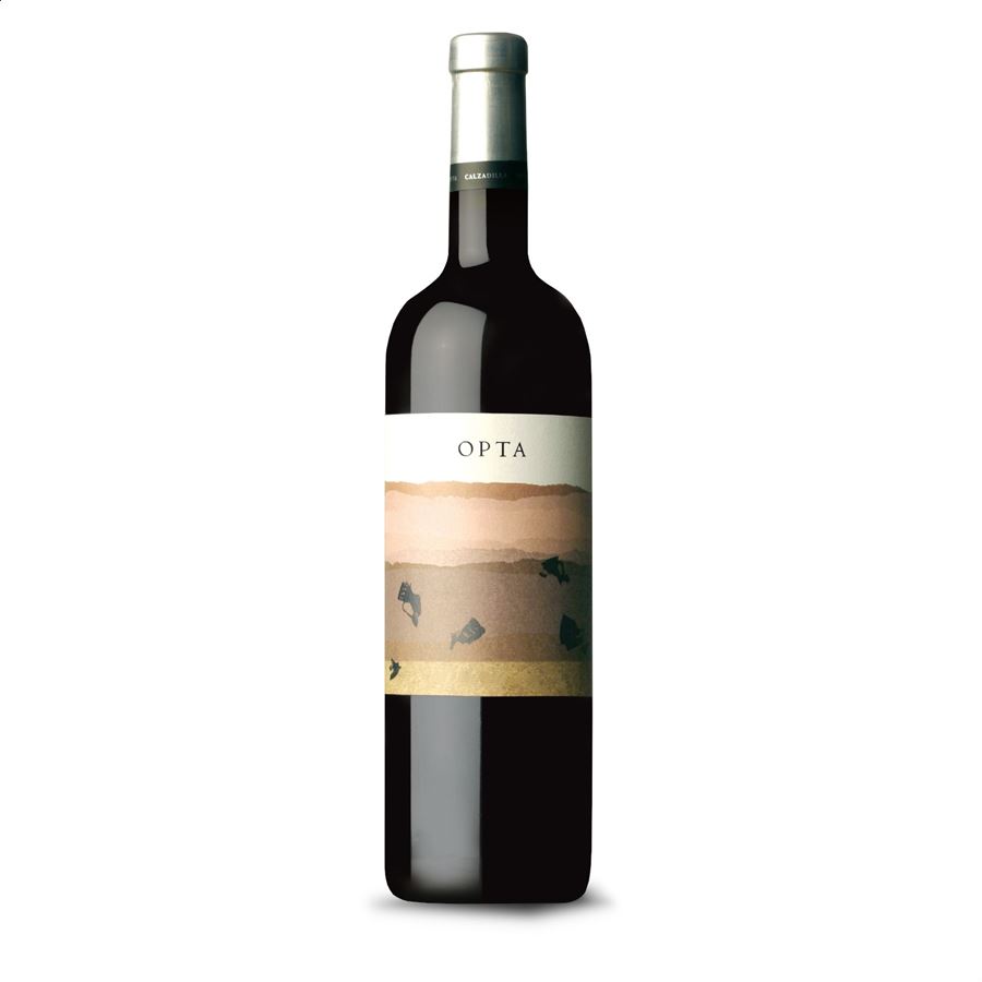 Bodega Calzadilla - Opta vino tinto ecológico D.O.P. Pago Calzadilla 75cl, 6 uds