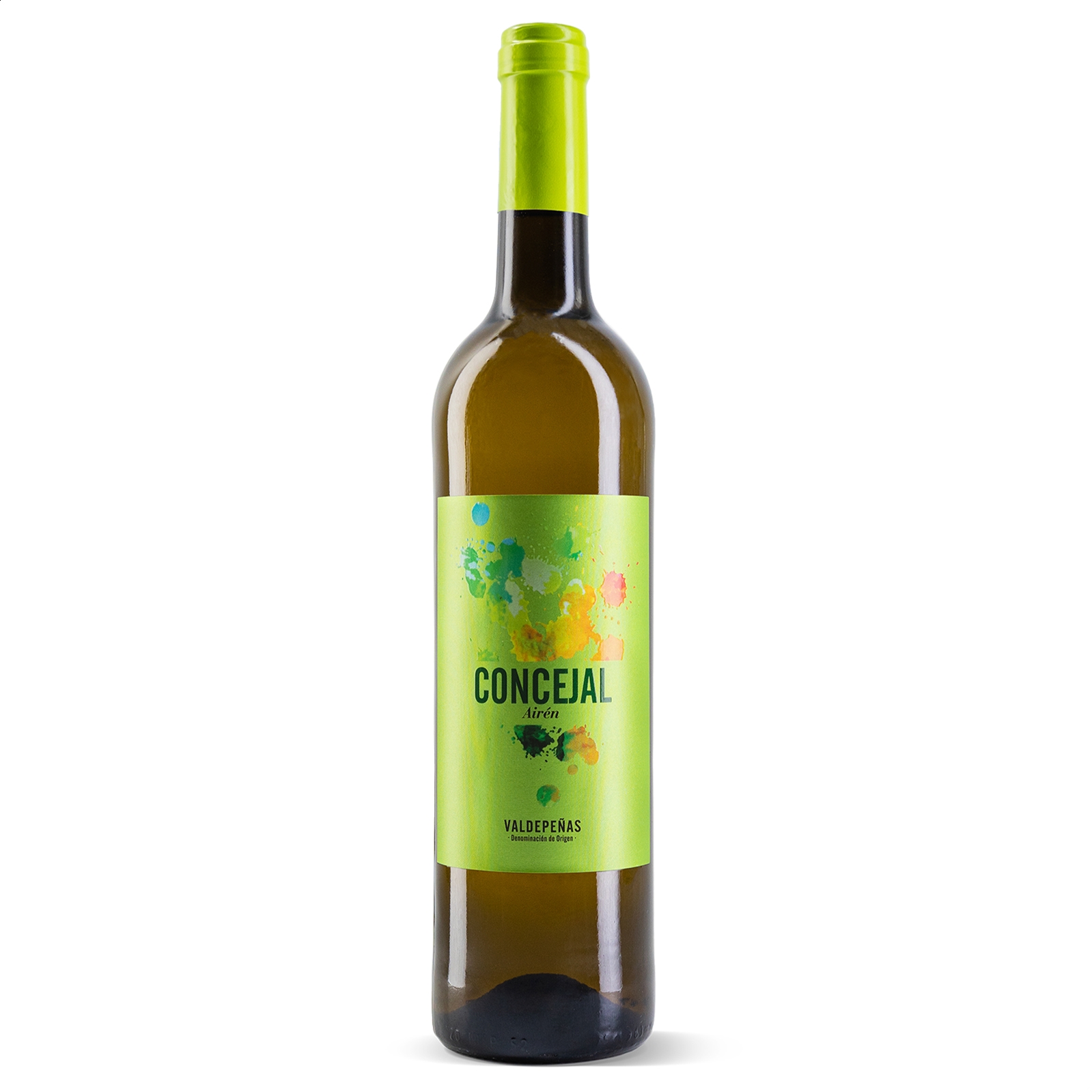 Concejal - Vino blanco Airén D.O.P. Valdepeñas 75cl, 1ud