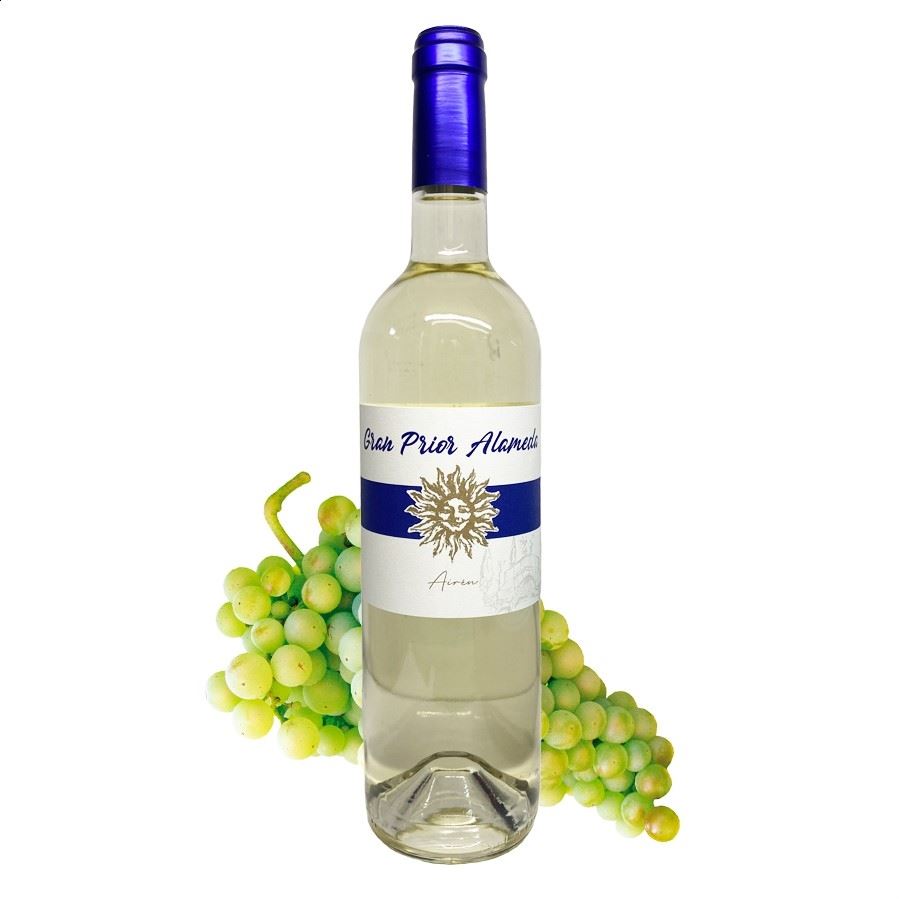 Gran Prior Alameda - Vino blanco Airén D.O.P. La Mancha 75cl, 6uds