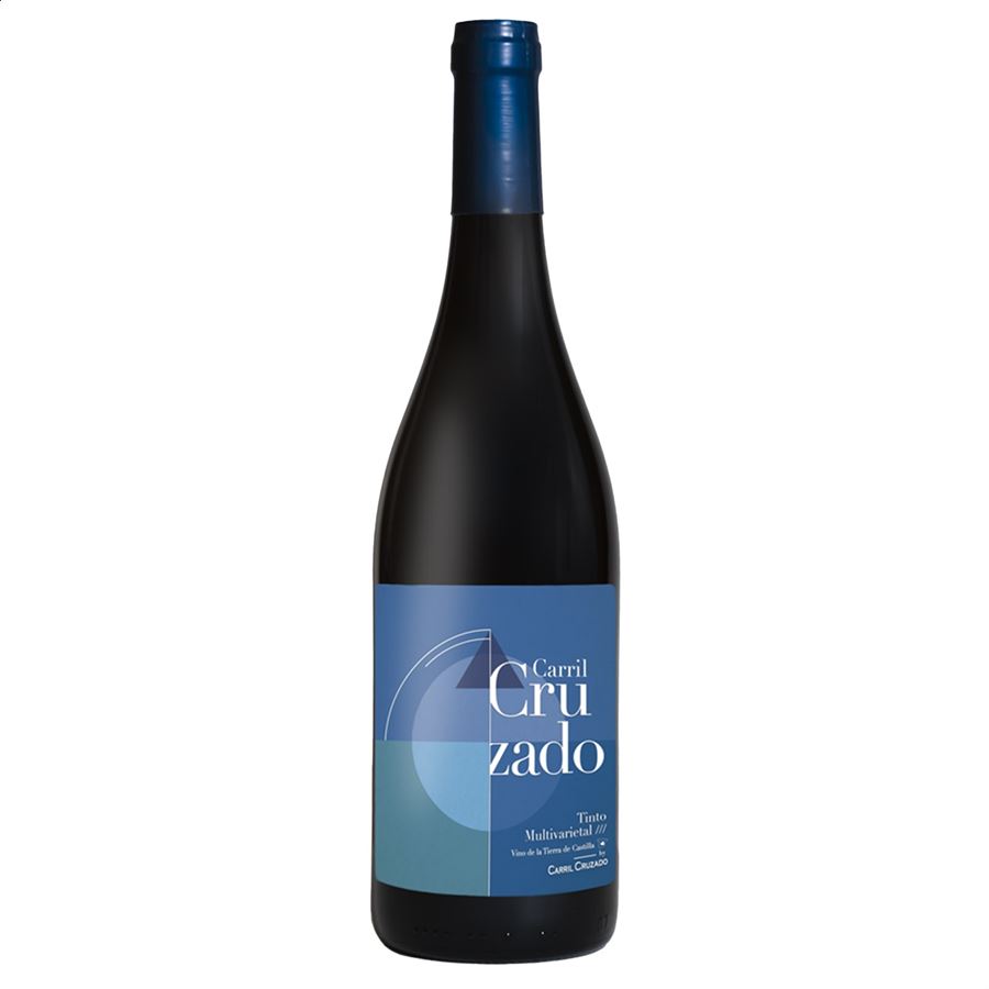 Carril Cruzado - Lote de vino tinto IGP Vino de la Tierra de Castilla 75cl, 3uds