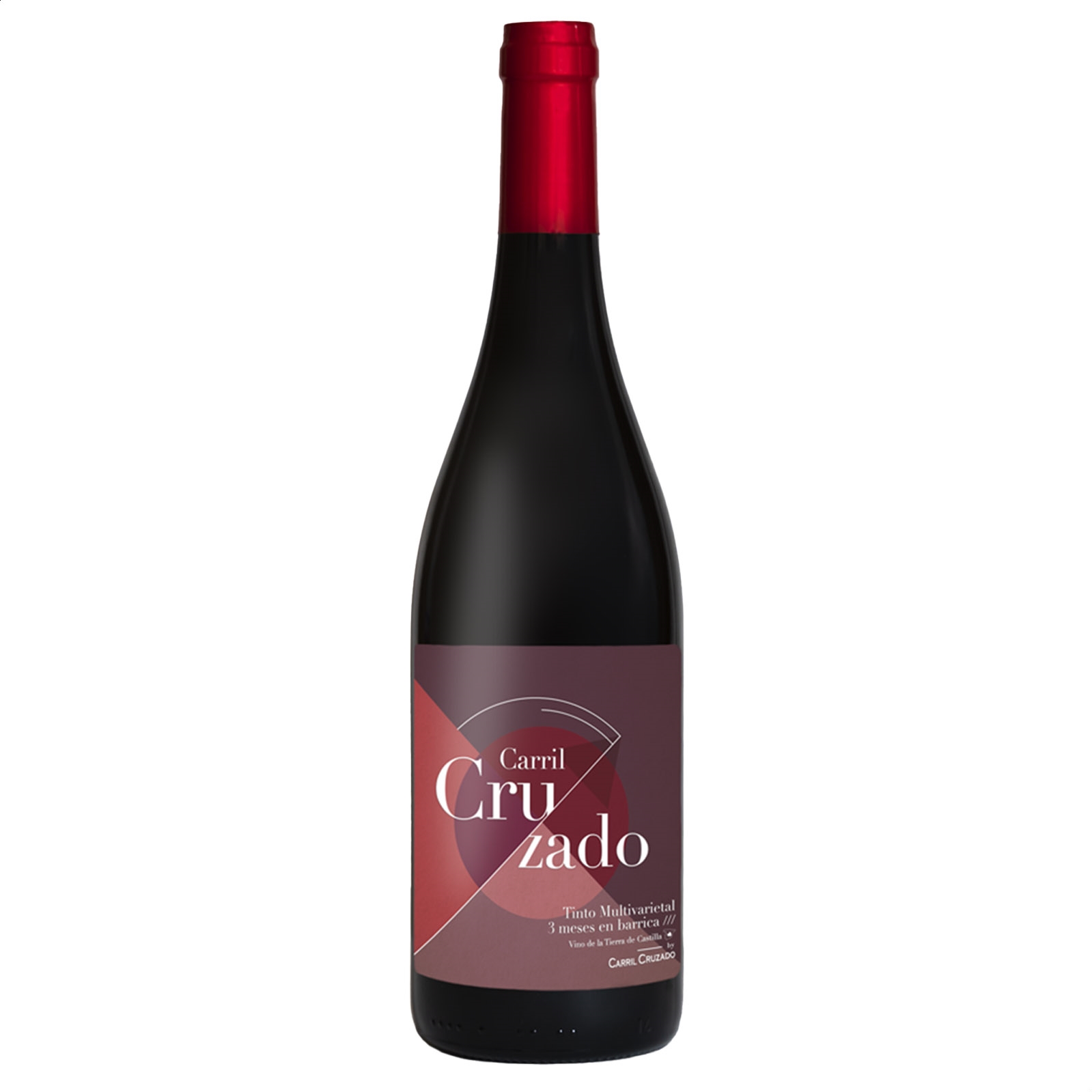 Carril Cruzado - Lote degustación de vino blanco, tinto y rosado 75cl, 6uds