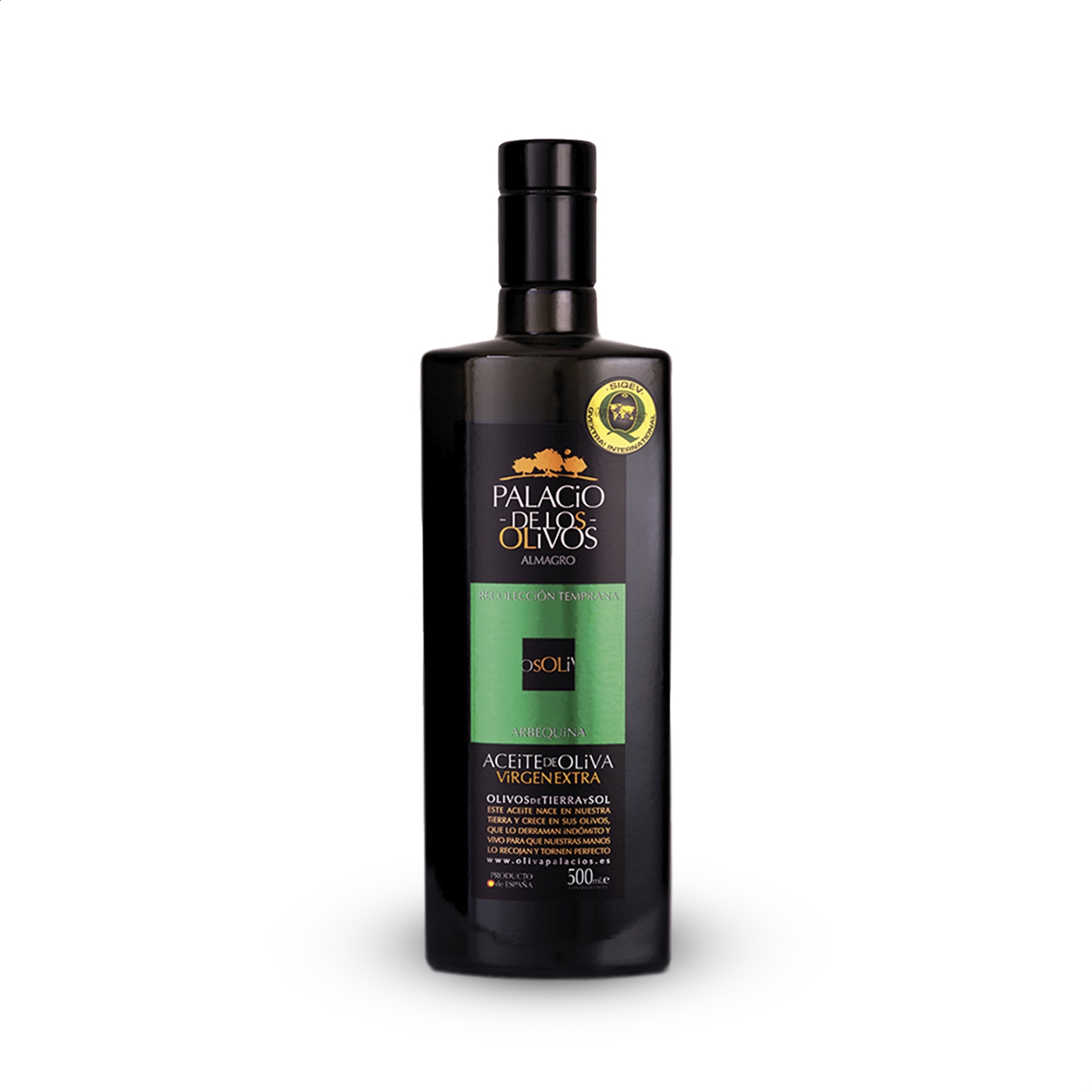 Palacio de los Olivos - AOVE Arbequina 500ml, 6uds