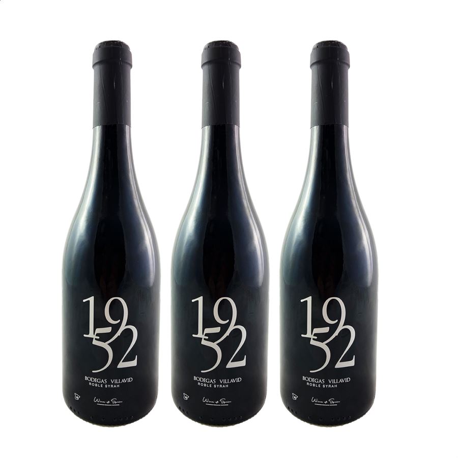 Bodegas Villavid - 1952 Roble Syrah, IGP Vino de la Tierra de Castilla 75cl, 3uds