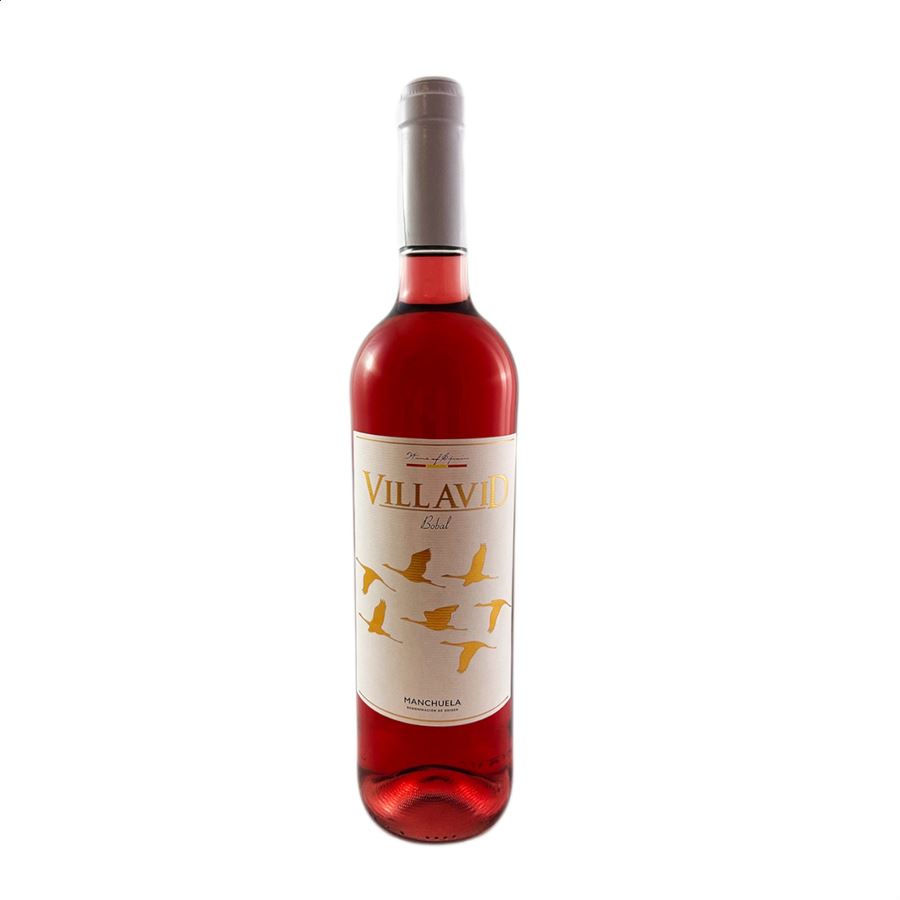 Bodegas Villavid - Rosado Bobal vino rosado, D.O.P. Manchuela 75cl, 6uds