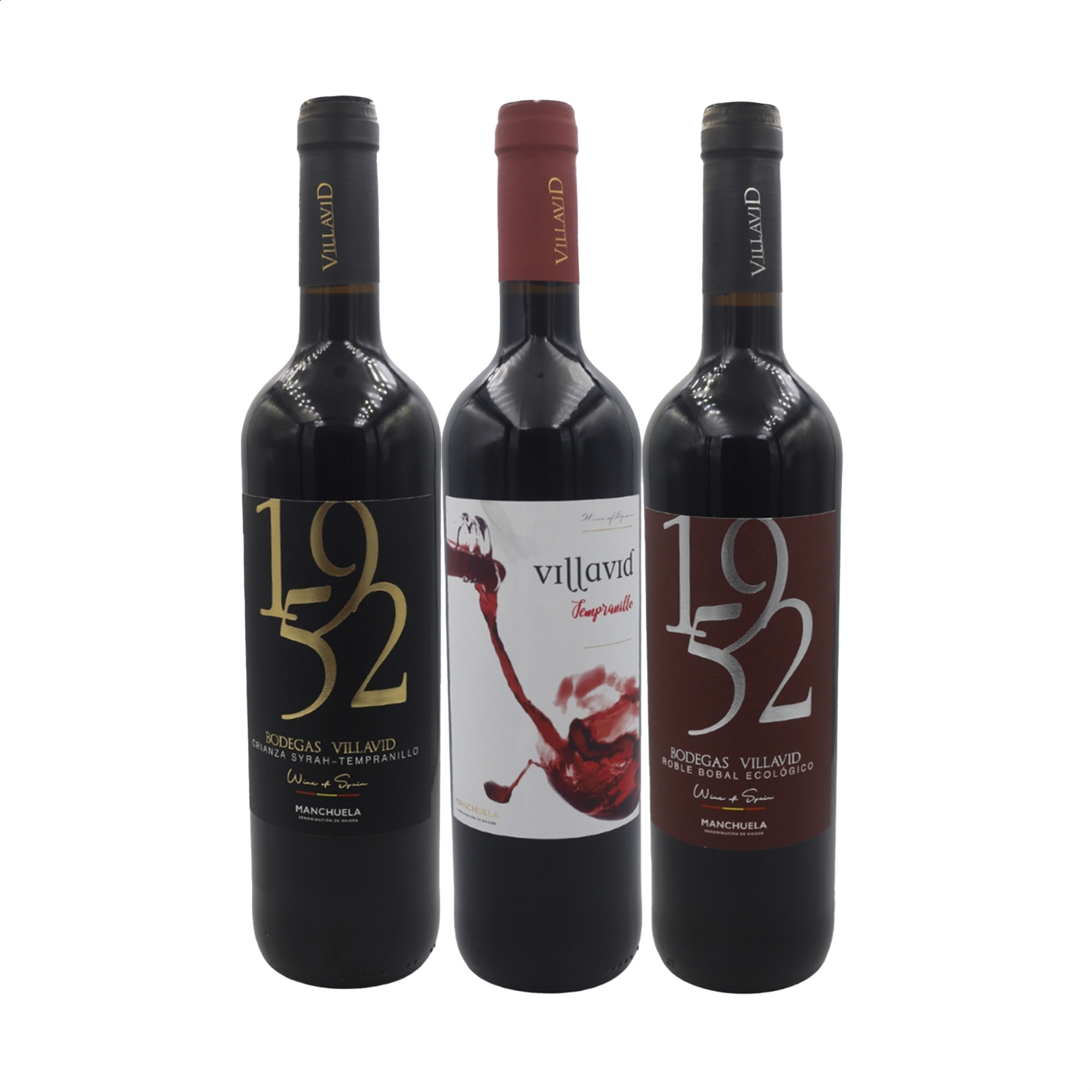 Bodegas Villavid - Lote Tintos Villavid 75cl, 3uds