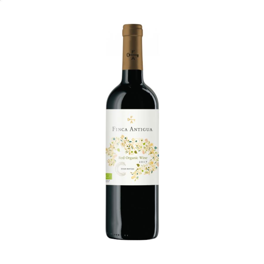 Bodega Finca Antigua - Orgánico vino tinto, D.O.P. La Mancha 75cl, 6uds