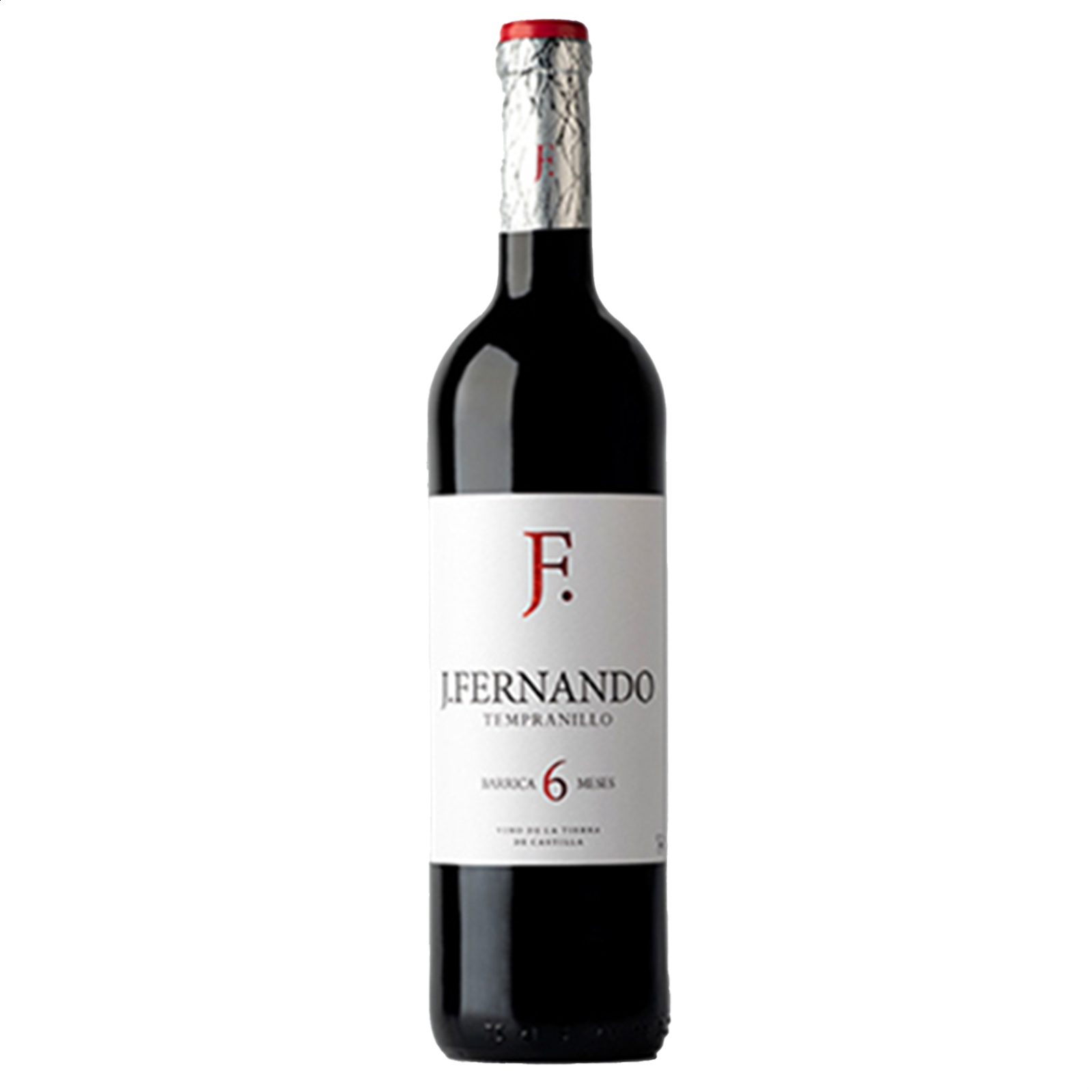 Finca Venta de Don Quijote - Bodegas VQ - Vino tinto J. Fernando IGP Vino de la Tierra de Castilla 75cl, 6uds