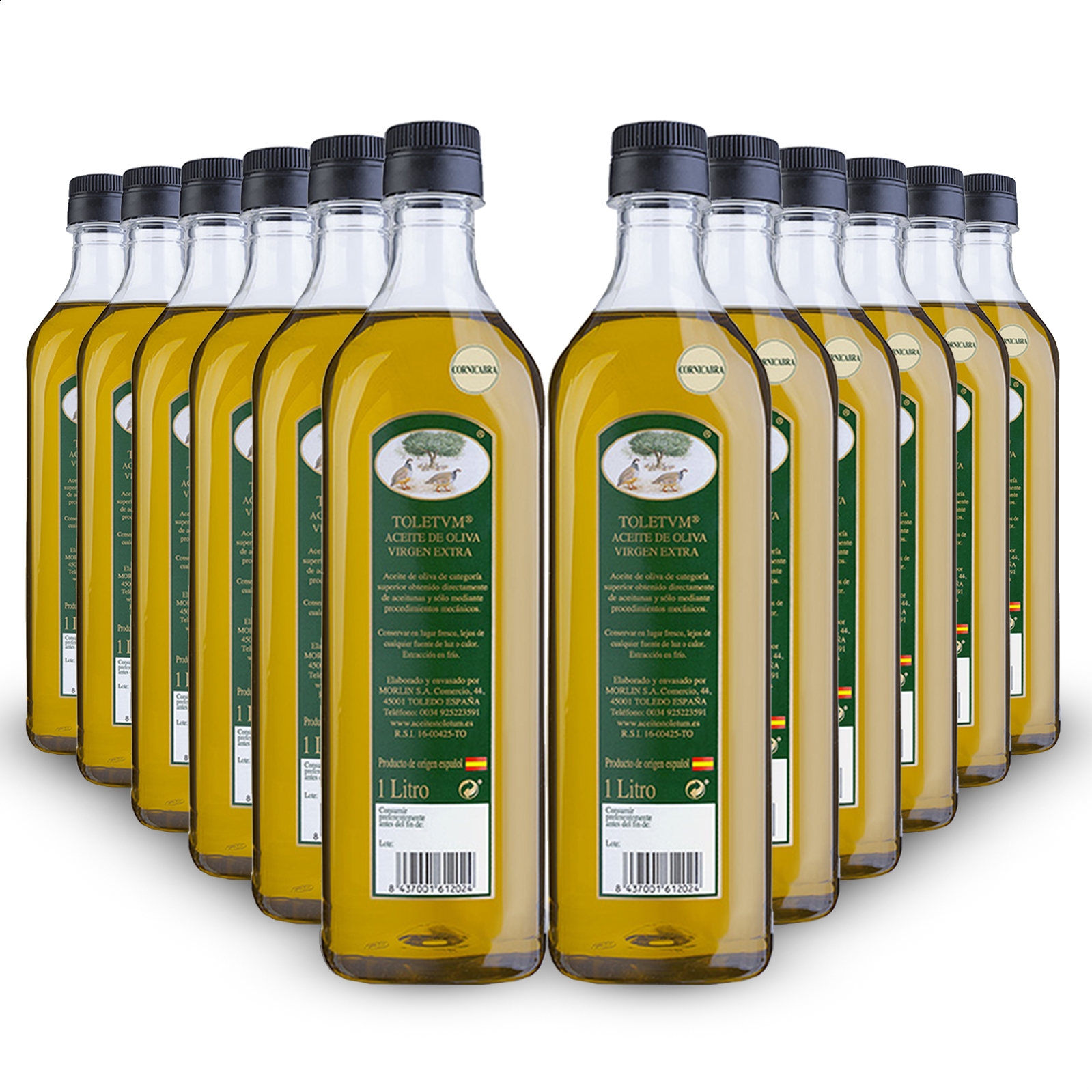 Toletvm - AOVE Cornicabra 1L, 12uds
