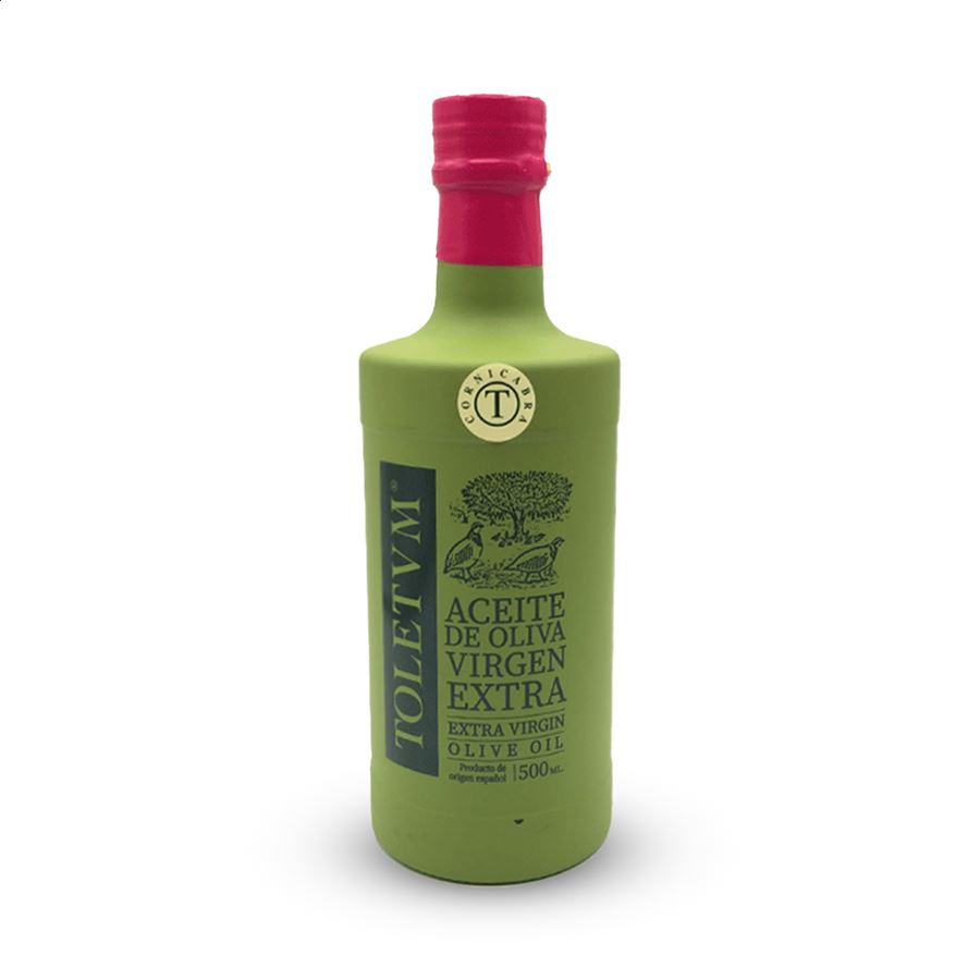 Toletvm - AOVE Cornicabra botella pistacho 500ml, 12uds