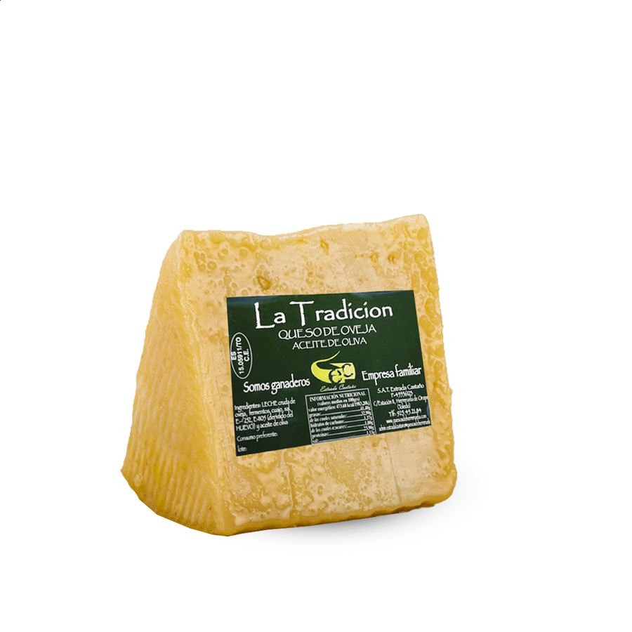 Quesería Estrada Castaño - La Tradición lote especial de quesos de oveja 350-400g aprox, 5uds