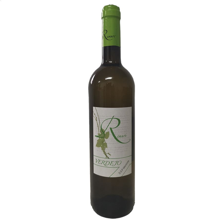 Vinícola Delgado - Remuri vino blanco Verdejo D.O.P. Méntrida 75cl, 12uds