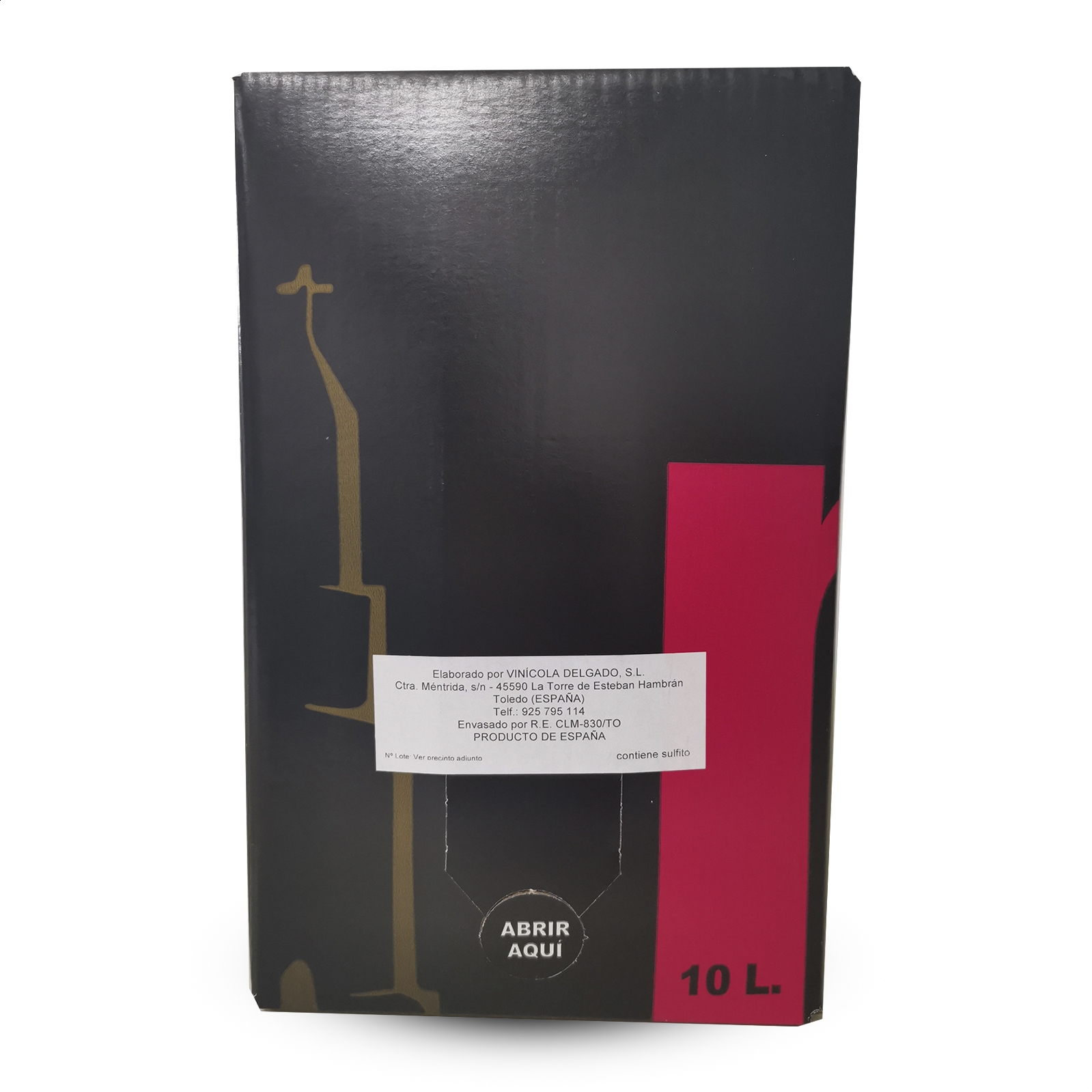 Vinícola Delgado - Montrueque vino rosado Bag in Box 10L, 1ud