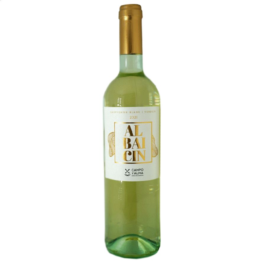 Vinícola del Carmen - Albaicin vino blanco D.O.P. La Mancha 75cl, 6uds