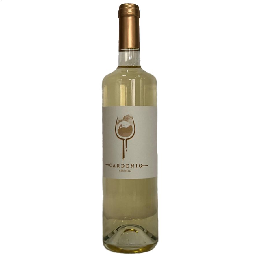 Vinícola del Carmen - Cardenio vino blanco Verdejo selección D.O.P. La Mancha 75cl, 12uds